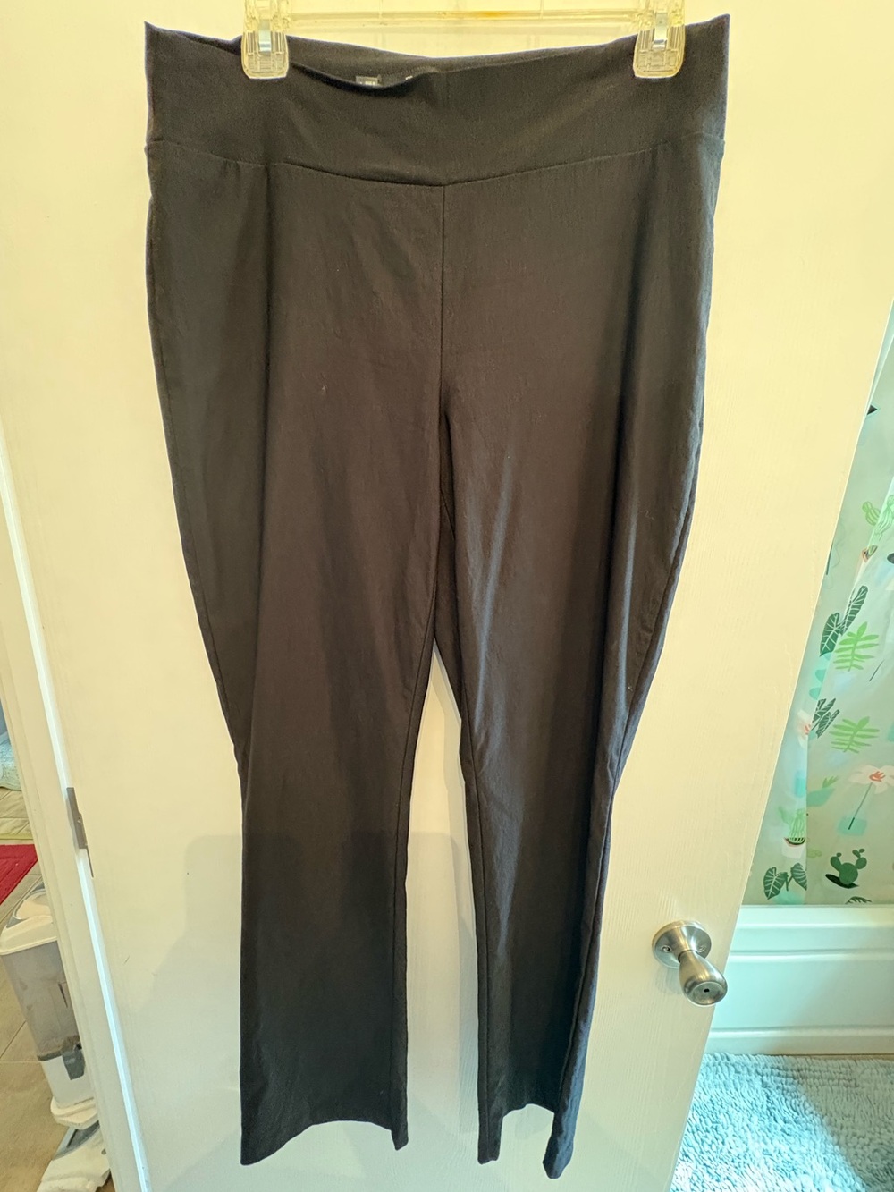 Maurices Black Boot Cut Pull-On Pants